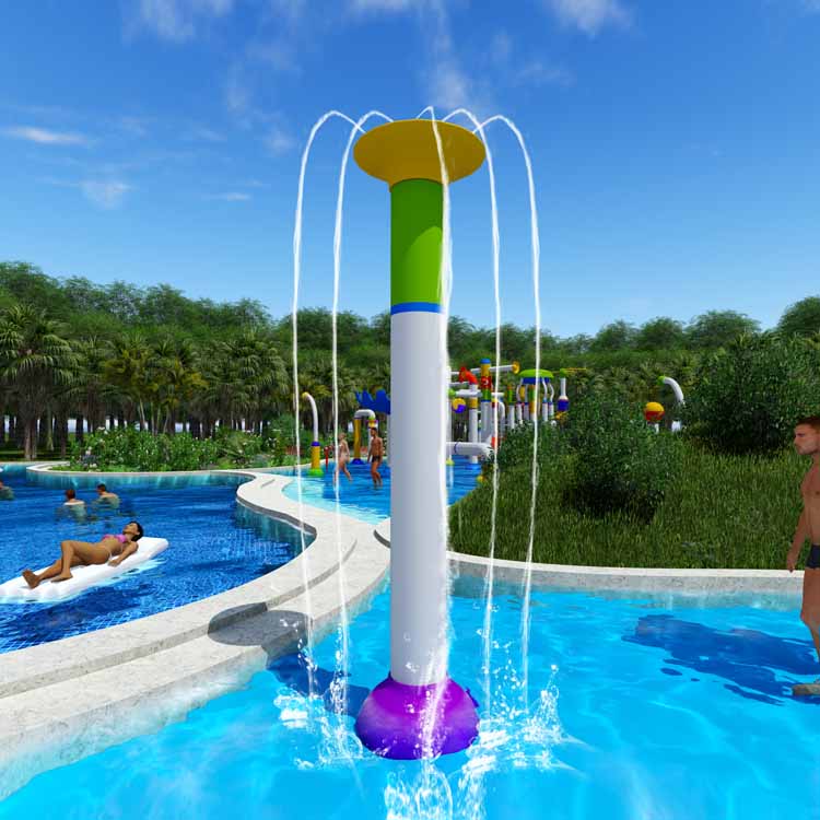 Flower Water Spray Play