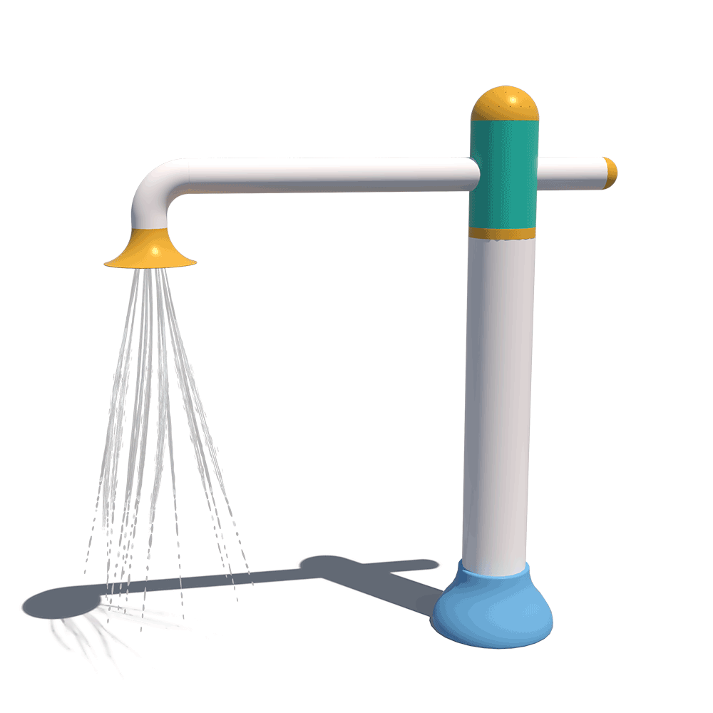 Bent Tubule Water Play Equipment