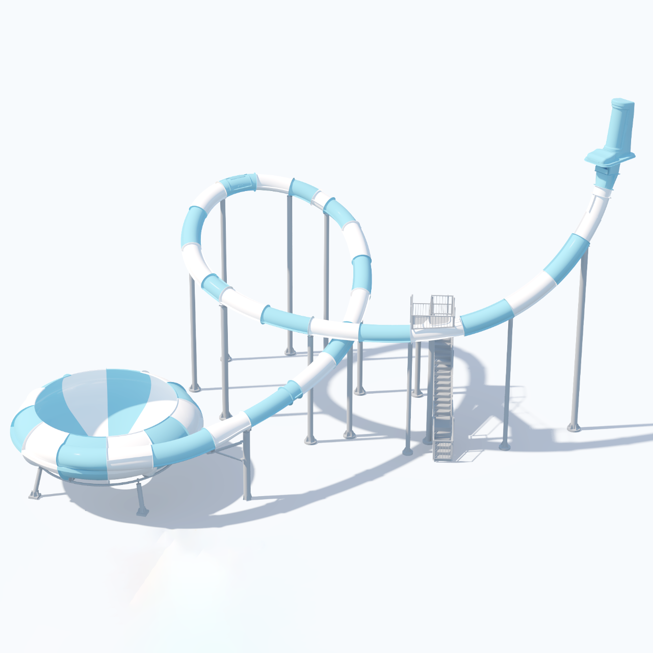 Water Slide Park Equipment Manufacturer Supplying Water Park Water Slides