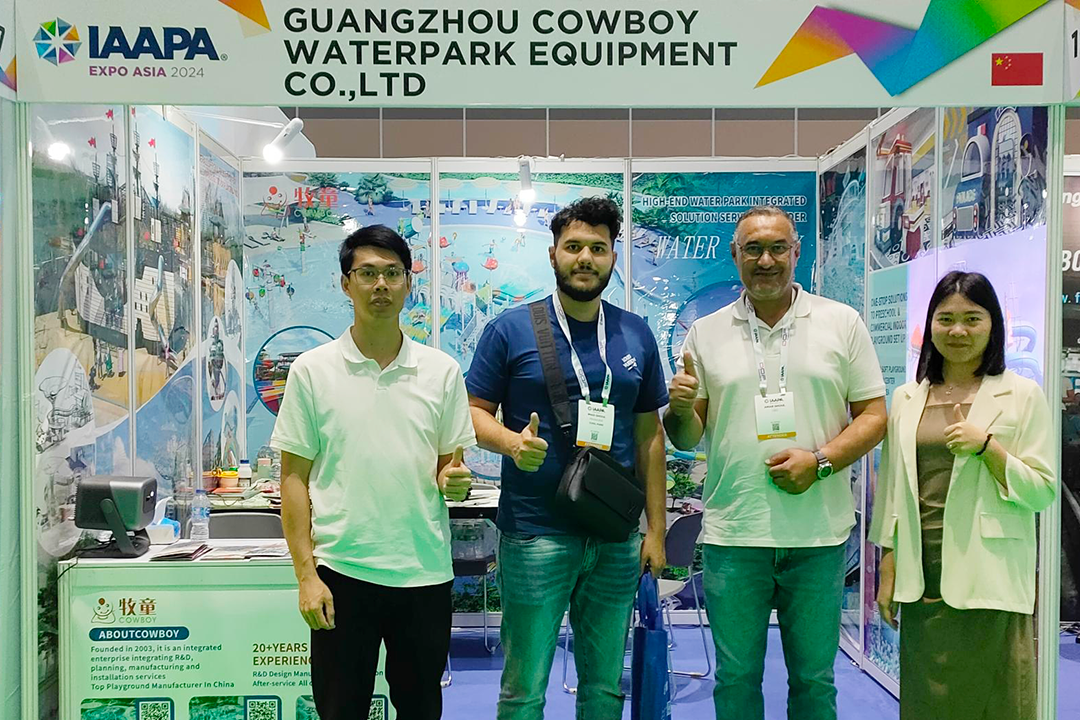 Cowboy Group Appeared at the IAAPA Expo Asia 2024 in Bangkok and Achieved a Complete Success