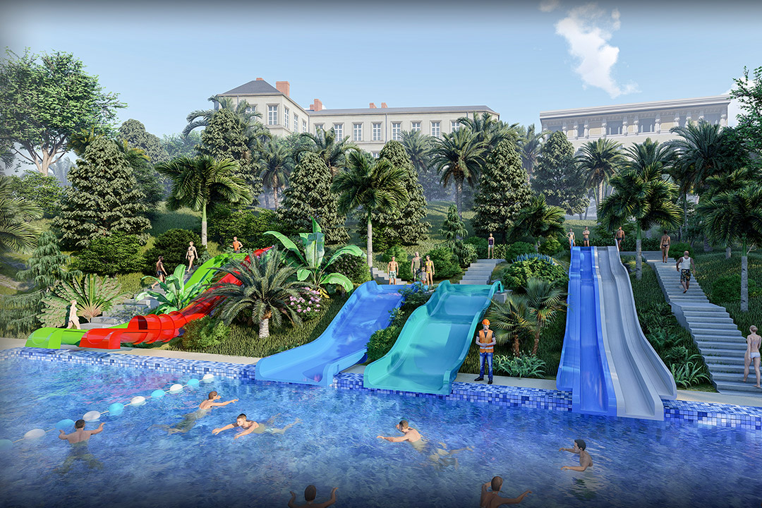 What Features Make a Kids Water Slide Company Stand Out