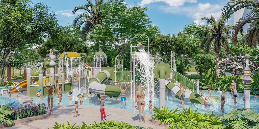 Haikou Yate Hotel Water Park: Thrilling Water Play Features