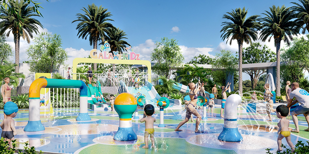 water park play equipment