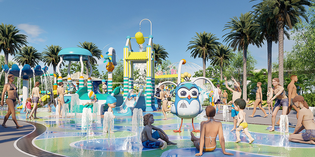 water park play equipment