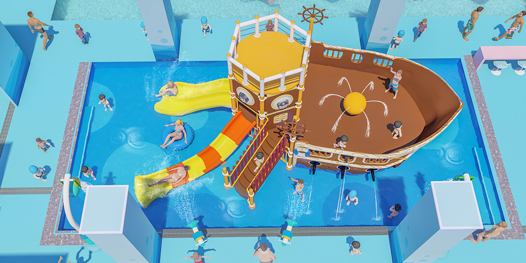 commercial water park equipment